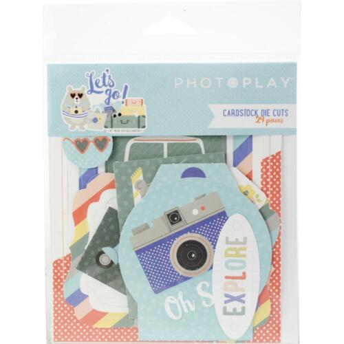 PhotoPlay -  Chipboard LET'S GO