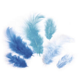 PLUMES - 3/10 cm Teintes Bleues (10grs)