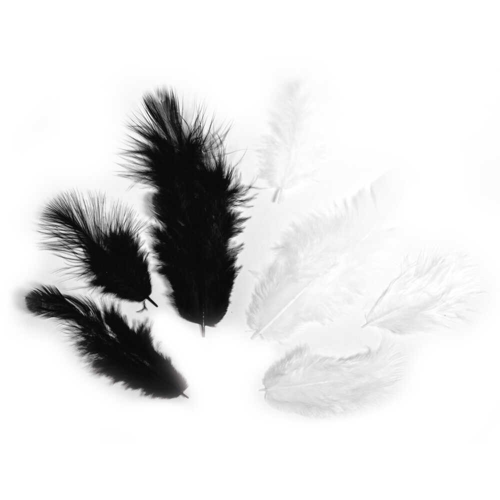 Boa En Plumes Duveteuses - 2 Mètres De Long, 16 G, Pour Décoration Mariage, Noël, Loisirs Créatifs