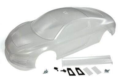 GT 1/5ème - Carrosserie AUDI R8 Transparente 