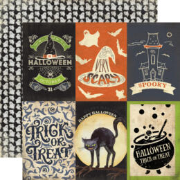 Carta Bella Halloween - Haunted - 4x6 Journaling Cards