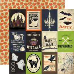 Carta Bella Halloween - Haunted - 3x4 Journaling Cards