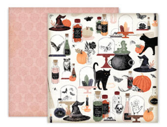 Pink Paislee Halloween - Spellcast - Papier n°11