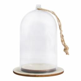 CLOCHE EN PLASTIQUE - Diam 8cm Hauteur 13cm