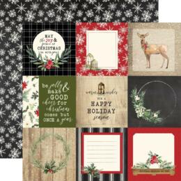CHRISTMAS - Journlaing Cards 4x4 - Carta Bella