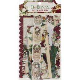 YULETIDE CAROL - Chipboard Noteworthy  - Bobunny