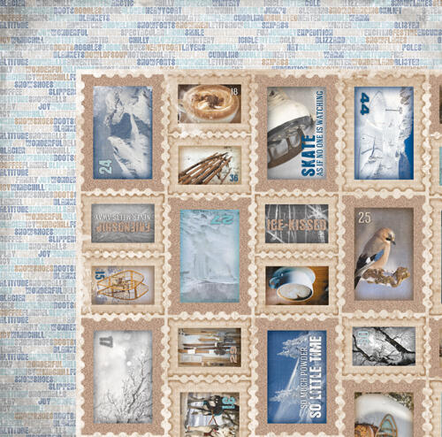 Bo Bunny - WHITEOUT -  Journey 