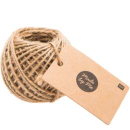Ficelle en Jute - Couleur NATURE diam 3mm (25 mètres)