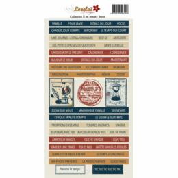 Lorelai Design - Planche MOTS IL EST TEMPS