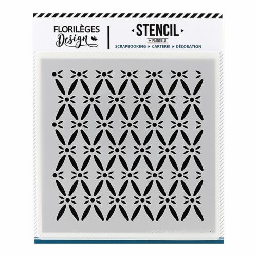 Pochoir Florilèges Designs - Capsule Novembre 2018 - Campagne Chic - FOND CAPITONNE