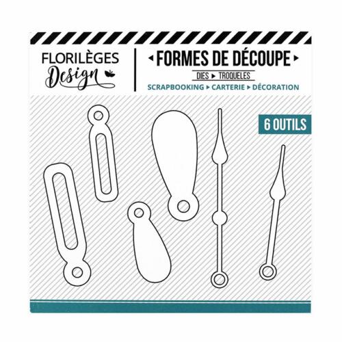 Dies Découpe Florilèges Design - Capsule Campagne hic 2018 - FLIPETTES ET AIGUILLES