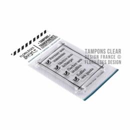 Tampon Clear Florilèges Designs - Capsule Les Joies de l'Hiver Janvier 2019 - TO DO LIST 