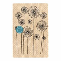 Tampon Bois Florilèges Designs - Collection SAKURA - Champ du Levant