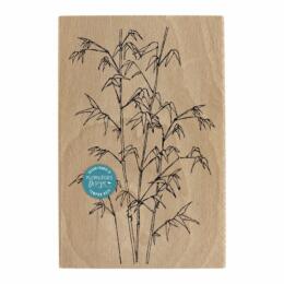 Tampon Bois Florilèges Designs - Collection SAKURA - Bambous Légers