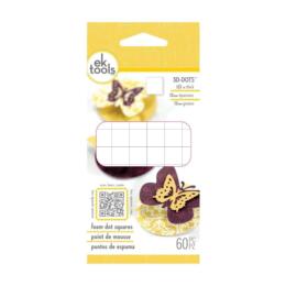 Maxi Carré Mousse 3D -  10mmx10mm Epaisseur 12mm