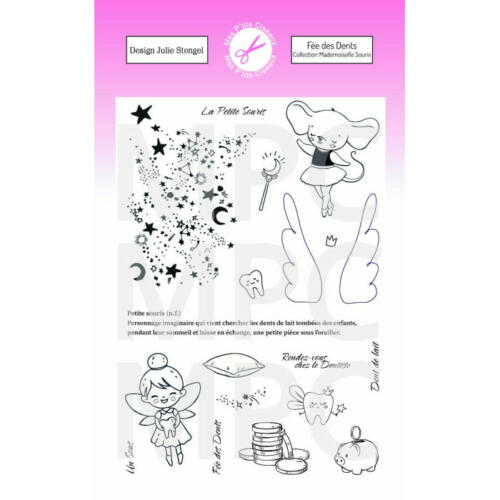 Tampon clear - FEE DES DENTS - Mademoiselle Souris - Mes P'Tits Ciseaux