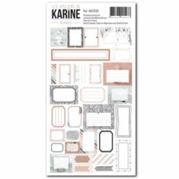 Les Ateliers de Karine - STICKERS Etiquettes NOMADE