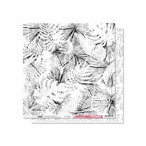 Les Ateliers de Karine - LONG COURRIER N°1 100% Feuillages