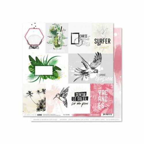 Les Ateliers de Karine - LONG COURRIER N°6 E Comme Evasion