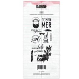 Tampon Clear - Les Ateliers de Karine - Surf - Long Courrier