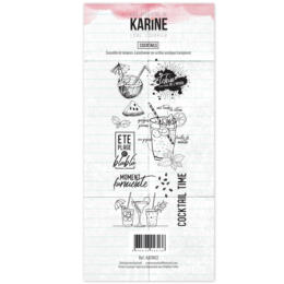 Tampon Clear - Les Ateliers de Karine - Coktails - Long Courrier