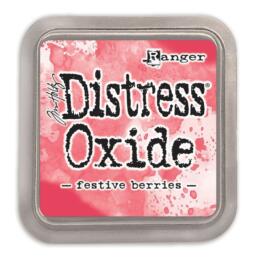 Encre Distress Oxide - FESTIVE BERRIES Ranger Ink by Tim Holtz