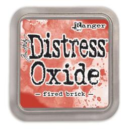 Encre Distress Oxide - FIRED BRICK Ranger Ink by Tim Holtz