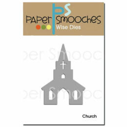 Dies Découpe Paper Smooches - Matrice de découpe EGLISE 