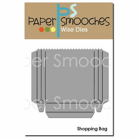 Dies Découpe Paper Smooches - Matrice de découpe POCHETTE Shopping Bag