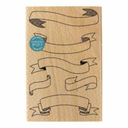 DESTOCKAGE - Tampon Bois Florilèges Designs - Capsule Dis Maman! - GRANDES BANNIERES