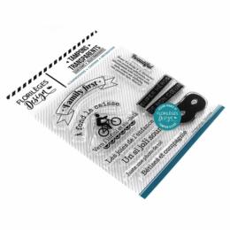 Tampon Clear Florilèges Designs - Capsule Dis Maman! - FAMILY FIRST