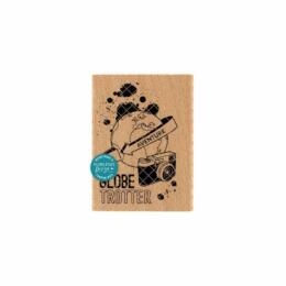 DESTOCKAGE - Tampon Bois Florilèges Designs - Capsule Globe Trotter - GLOBE TROTTER 