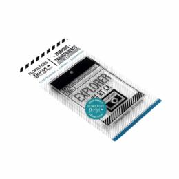 Tampon Clear Florilèges Designs - Capsule Globe Trotter - EXPLORER ICI ET LA