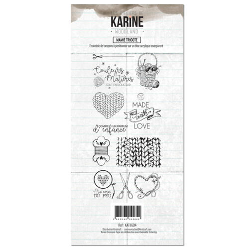 Tampons Clear - Woodland - MAMIE TRICOTE - Les Ateliers de Karine