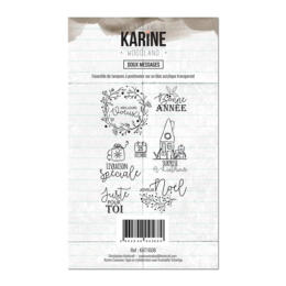 Tampons Clear - Woodland - DOUX MESSAGES - Les Ateliers de Karine