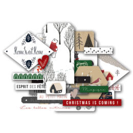 Les Ateliers de Karine - WOODLAND Dies Cuts Petites Vignettes 