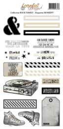 Lorelai Design - Planche Etiquettes MOMENT - ROCK FAMILY