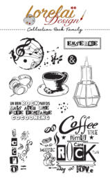 ROCK FAMILY - Tampon clear - Lorelai Design