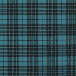 Papier Fantaisie Cartonnage 100% Coton - TARTAN Bleu/Noir