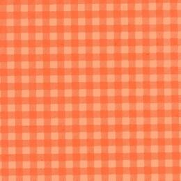 Papier Fantaisie Cartonnage 100% Coton - BABY DOLL Orange/Mangue