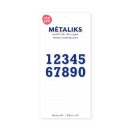 Dies Découpe Kesi'art - Matrice découpe CHIFFRES 12345