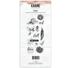 Tampons Clear - Esprit Bohème - AUTOMNE - Les Ateliers de Karine