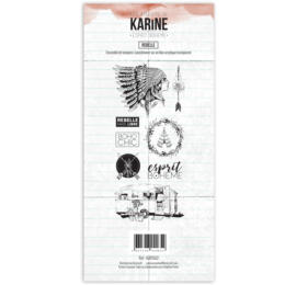Tampons Clear - Esprit Bohème - REBELLE - Les Ateliers de Karine
