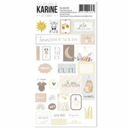 Les Ateliers de Karine - HEY BABY Stickers Etiquettes 