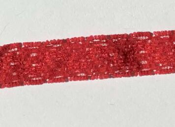 Ruban Dentelle Stretch - ROUGE 1.5cm (711)