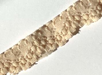 Ruban Dentelle Stretch - BEIGE 1.5cm (224)