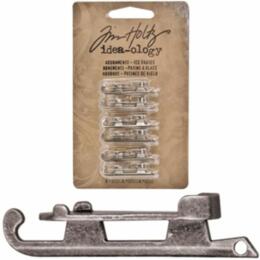Tim Holtz Idea Ology - Charms PATINS A GLACE