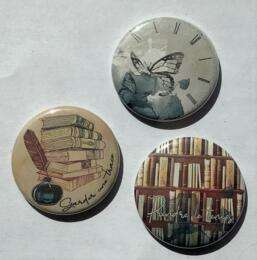 BADGES (x3) - Il est Temps (Prendre le Temps, Garder une Trace..)