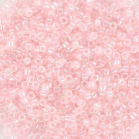 Perles MIYUKI Rose - Delicate 11/0 - N°234 - Ceylon Baby Pink