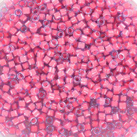 Perles MIYUKI Rose - Delicate 11/0 - N°2048 - Luminous Pink Taffy